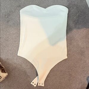 Abercrombie & Fitch White Bodysuit